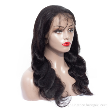 Body Wave Raw Brazilian Virgin Human Hair 360 Transparent Lace Frontal Wig Hd Full Lace Front Wig Human Hair For Black Women